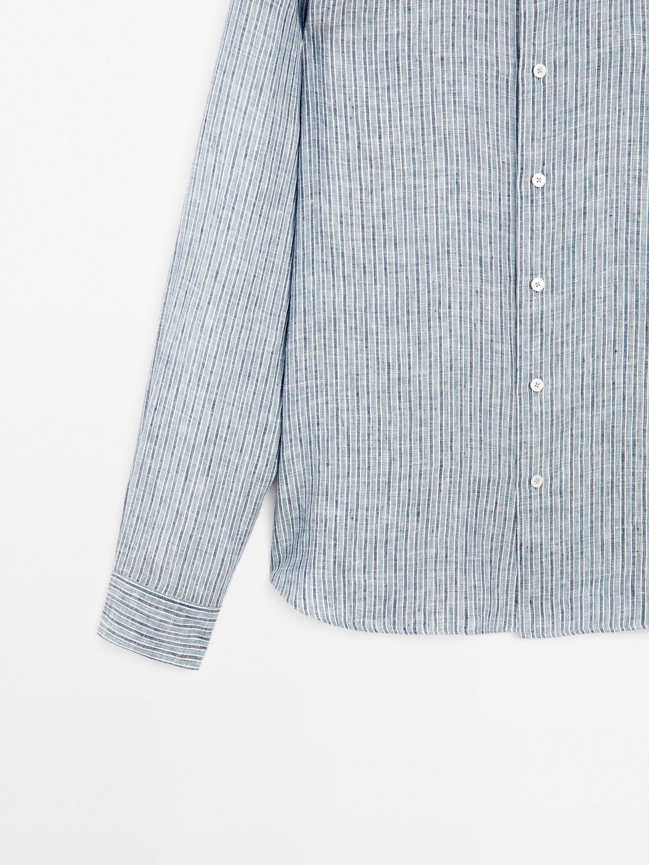 Regular fit striped shirt